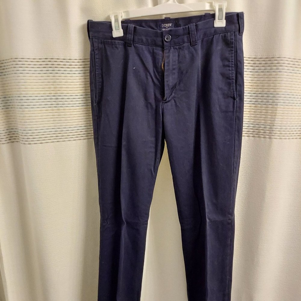 Men's J. Crew "The Sutton" Navy Pants
